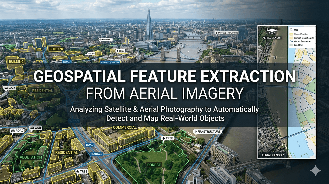 Geospatial Feature Extraction from Aerial Imagery